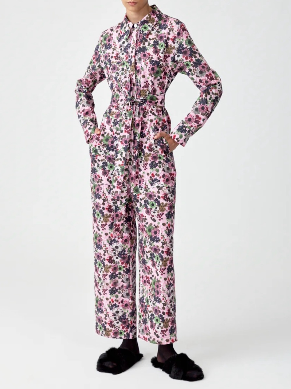 Maria Cher | floral poplin jumpsuit